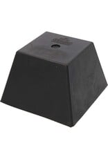 KS TOOLS Rubberonderlegger 21 voor hefbruggen, 150 x 150 x 100 mm - 160.0518