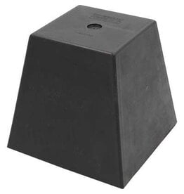 KS TOOLS Rubberonderlegger 22 voor hefbruggen, 150 x 150 x 140 mm - 160.0524