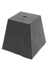 KS TOOLS Rubberonderlegger 22 voor hefbruggen, 150 x 150 x 140 mm - 160.0524