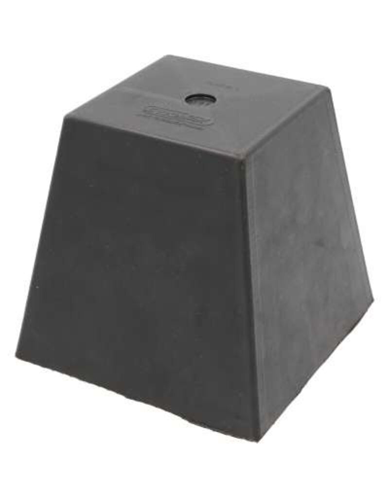 KS TOOLS Rubberonderlegger 22 voor hefbruggen, 150 x 150 x 140 mm - 160.0524