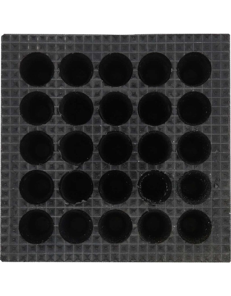 KS TOOLS Rubberonderlegger 22 voor hefbruggen, 150 x 150 x 140 mm - 160.0524