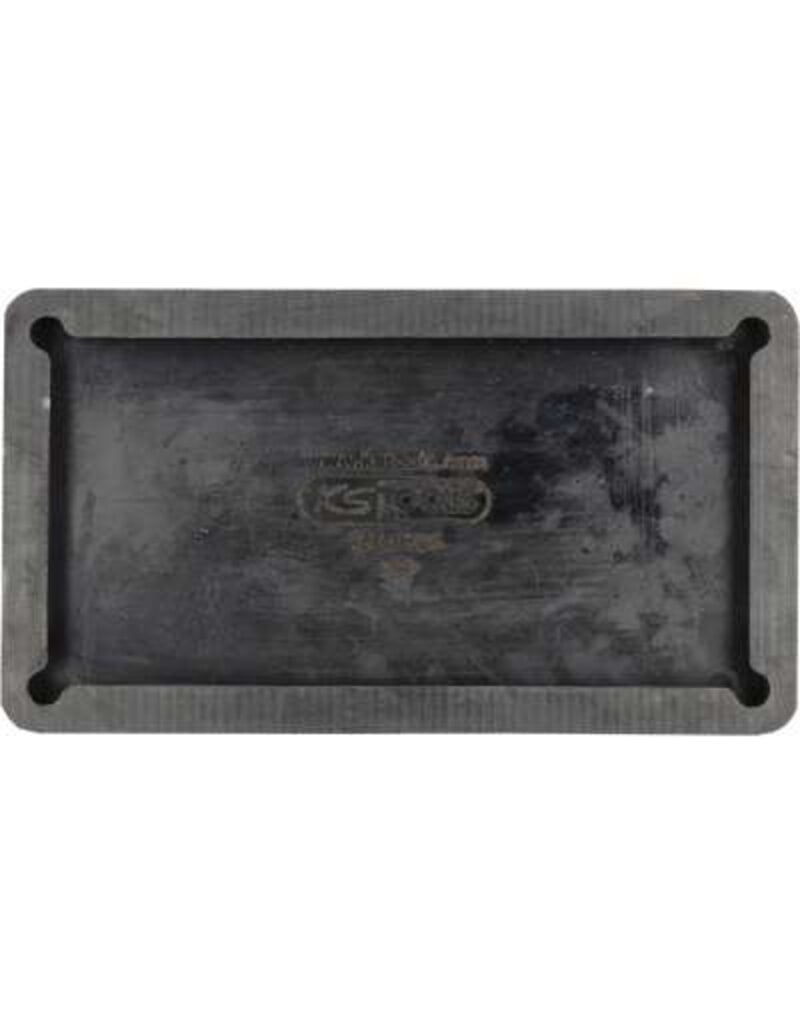 KS TOOLS Rubberonderlegger 23 voor HOFMANN hefbruggen, 162 x 92 x 25 mm - 160.0525