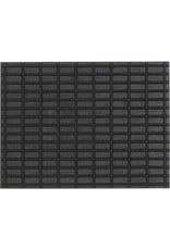 KS TOOLS Rubberonderlegger 24 voor J.A. Becker hefbruggen, 160 x 120 x 20 mm - 160.0527