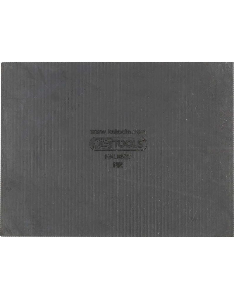 KS TOOLS Rubberonderlegger 24 voor J.A. Becker hefbruggen, 160 x 120 x 20 mm - 160.0527