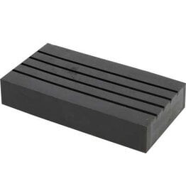 KS TOOLS Rubberonderlegger 25 voor Romeico hefbruggen, 150 x 80 x 28 mm - 160.0528
