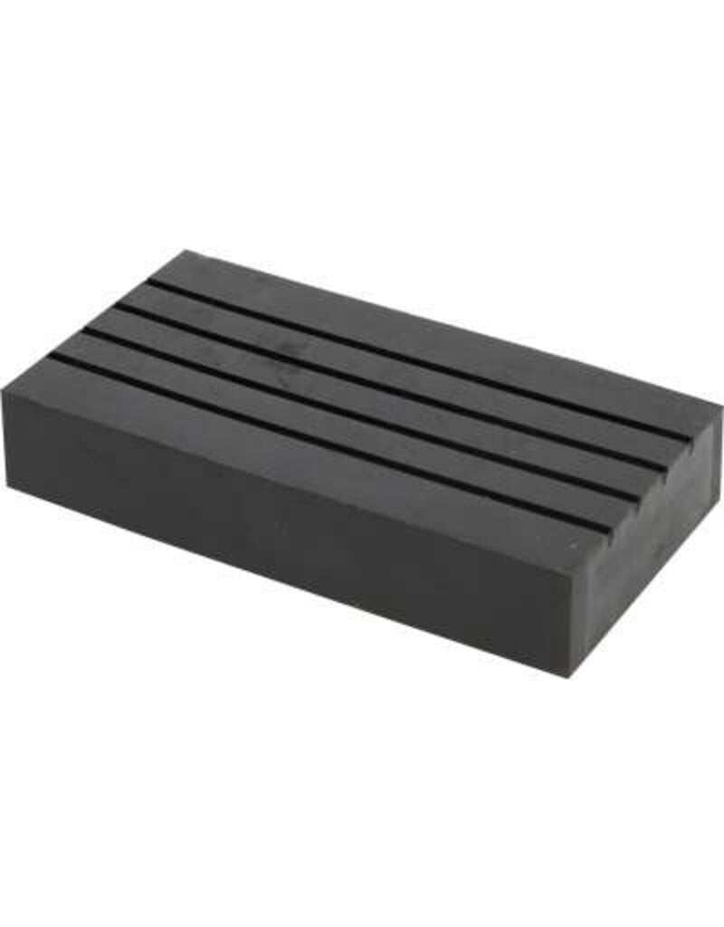 KS TOOLS Rubberonderlegger 25 voor Romeico hefbruggen, 150 x 80 x 28 mm - 160.0528