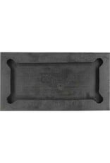 KS TOOLS Rubberonderlegger 25 voor Romeico hefbruggen, 150 x 80 x 28 mm - 160.0528