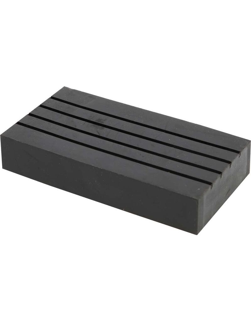 KS TOOLS Rubberonderlegger 25 voor Romeico hefbruggen, 150 x 80 x 28 mm - 160.0528