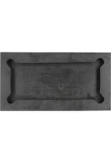 KS TOOLS Rubberonderlegger 25 voor Romeico hefbruggen, 150 x 80 x 28 mm - 160.0528