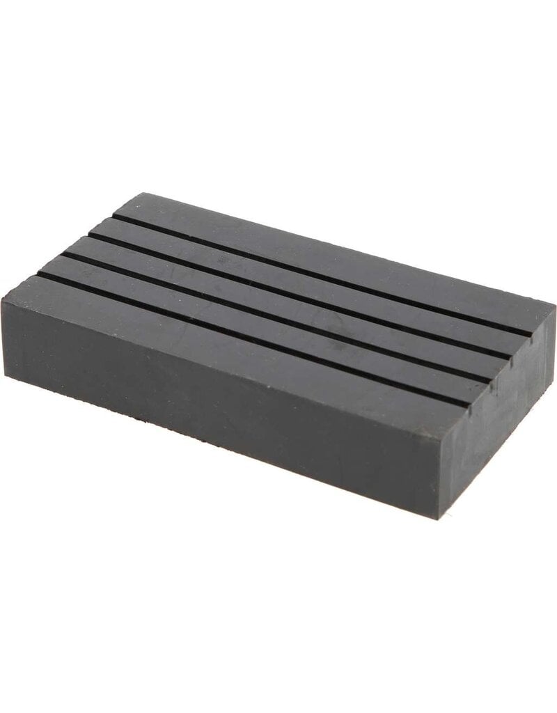 KS TOOLS Rubberonderlegger 25 voor Romeico hefbruggen, 150 x 80 x 28 mm - 160.0528