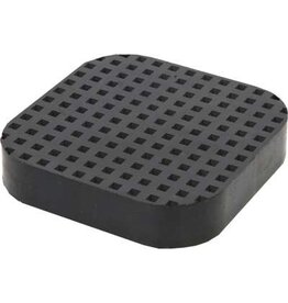 KS TOOLS Rubberonderlegger 01 universeel voor rangeerhefwagens, 120 x 120 x 25 mm - 160.0529