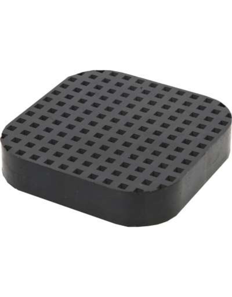 KS TOOLS Rubberonderlegger 01 universeel voor rangeerhefwagens, 120 x 120 x 25 mm - 160.0529