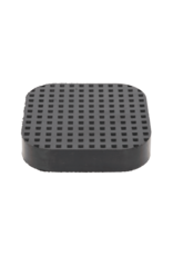 KS TOOLS Rubberonderlegger 01 universeel voor rangeerhefwagens, 120 x 120 x 25 mm - 160.0529
