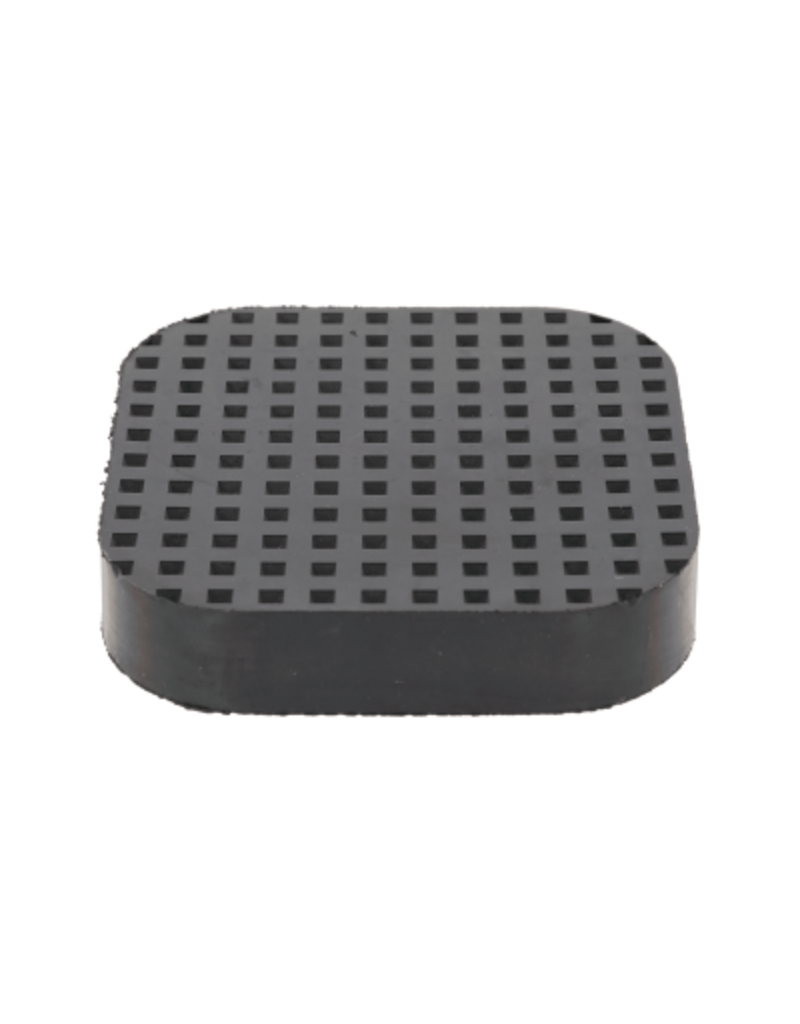 KS TOOLS Rubberonderlegger 01 universeel voor rangeerhefwagens, 120 x 120 x 25 mm - 160.0529