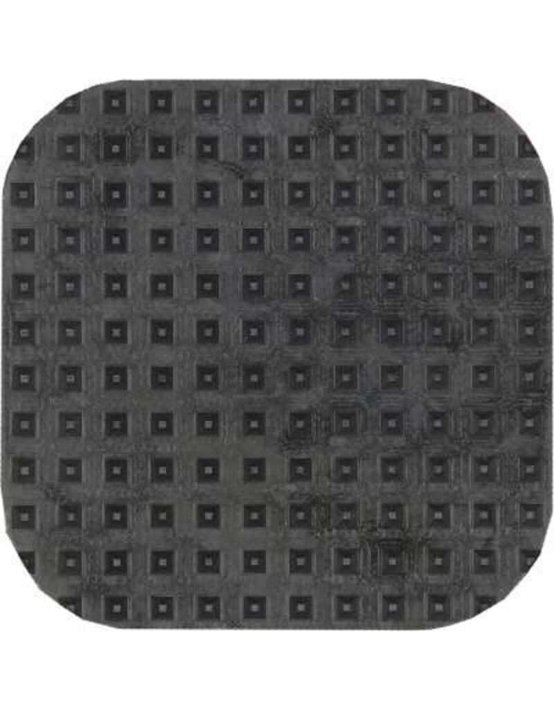 KS TOOLS Rubberonderlegger 01 universeel voor rangeerhefwagens, 120 x 120 x 25 mm - 160.0529