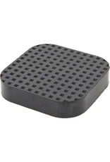 KS TOOLS Rubberonderlegger 01 universeel voor rangeerhefwagens, 120 x 120 x 25 mm - 160.0529