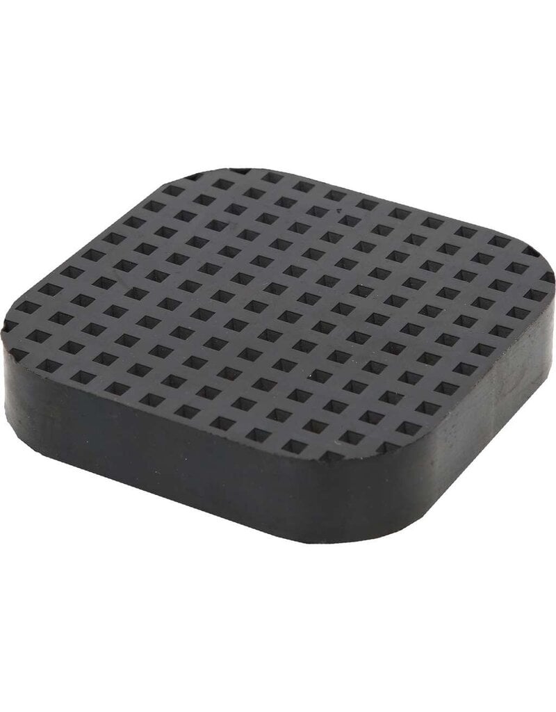 KS TOOLS Rubberonderlegger 01 universeel voor rangeerhefwagens, 120 x 120 x 25 mm - 160.0529