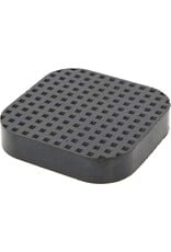 KS TOOLS Rubberonderlegger 01 universeel voor rangeerhefwagens, 120 x 120 x 25 mm - 160.0529