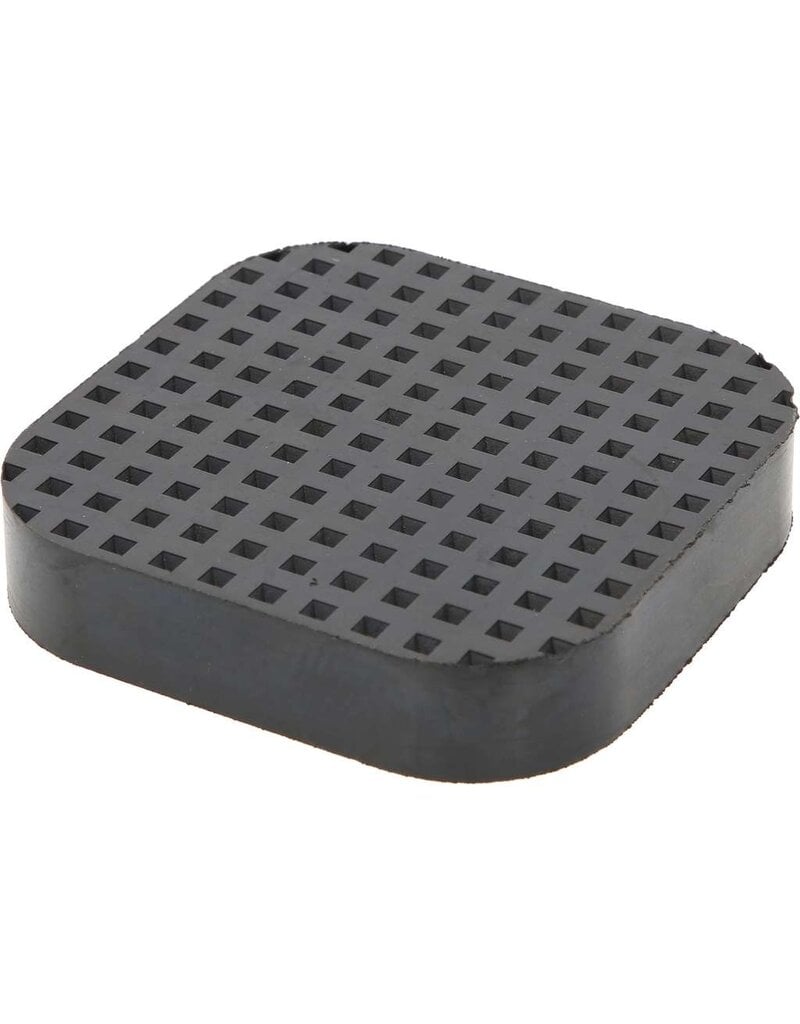 KS TOOLS Rubberonderlegger 01 universeel voor rangeerhefwagens, 120 x 120 x 25 mm - 160.0529