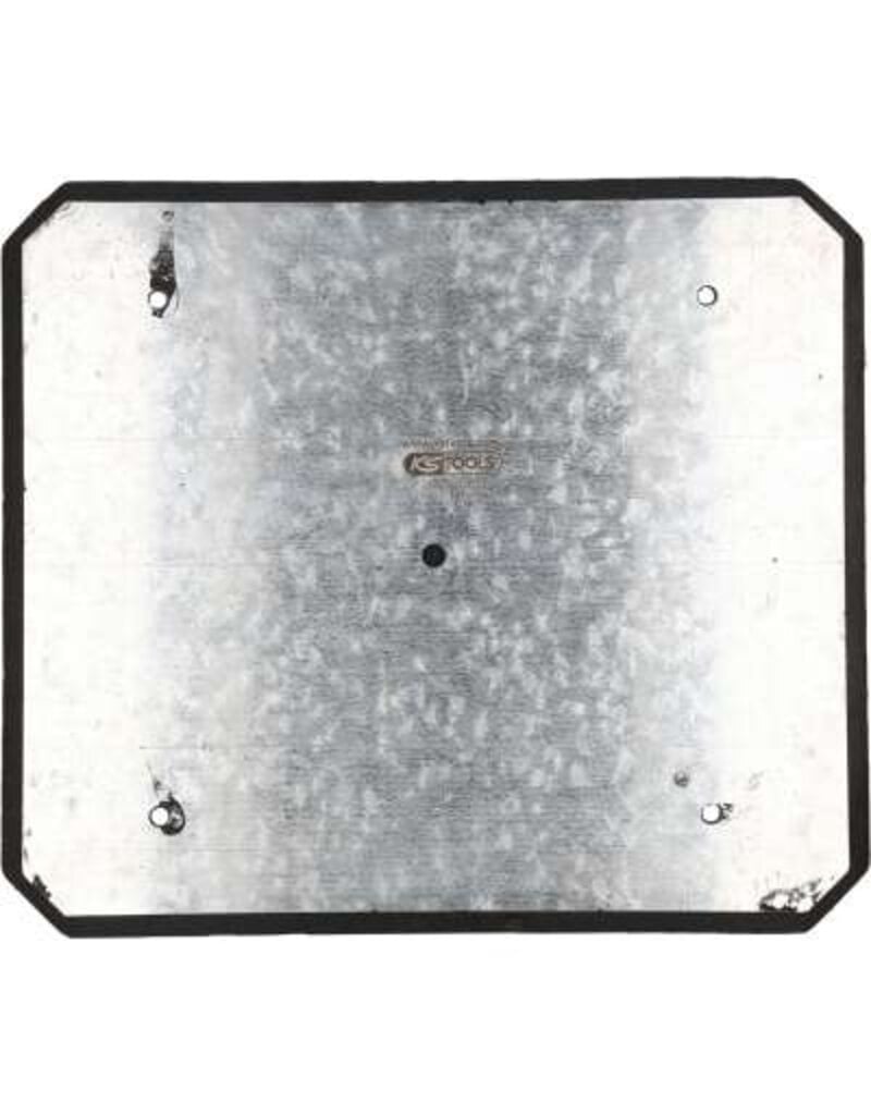 KS TOOLS Rubberonderlegger 26 universeel voor hefbruggen, 400 x 350 x 12 mm - 160.0531