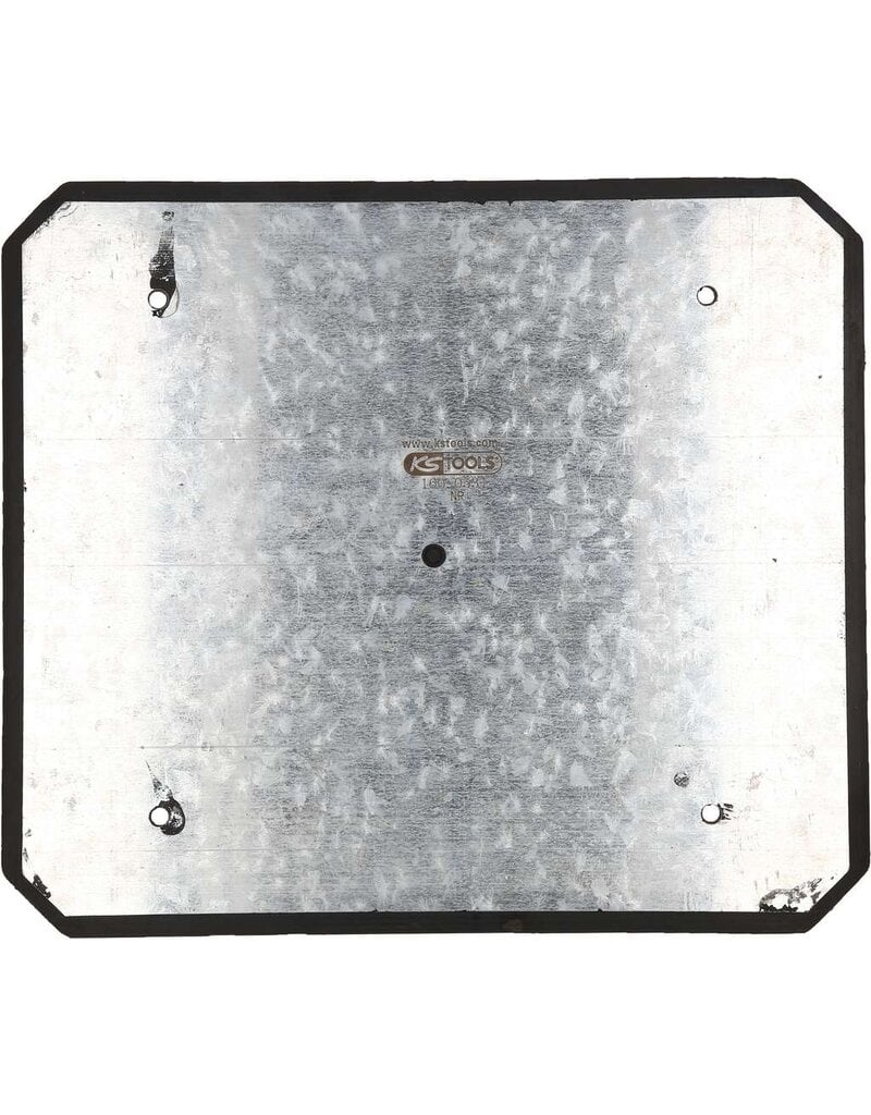 KS TOOLS Rubberonderlegger 26 universeel voor hefbruggen, 400 x 350 x 12 mm - 160.0531