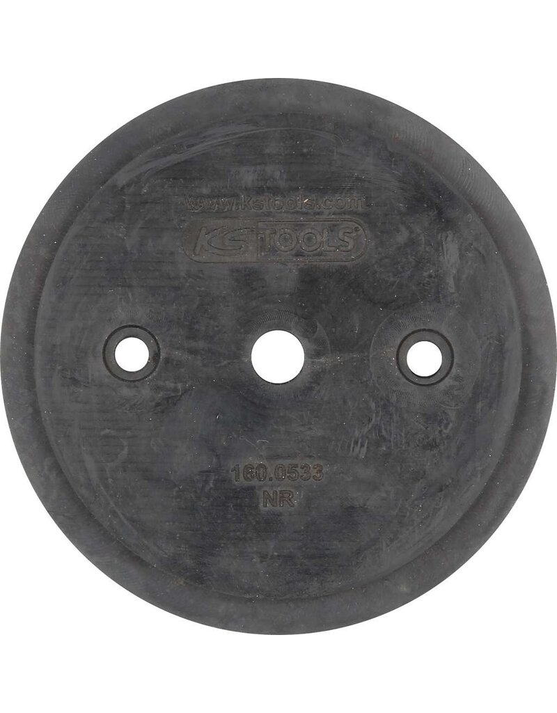 KS TOOLS Rubberschotel 30 voor Stenhoj / Autop hefbruggen, Ø 123 mm - 160.0533
