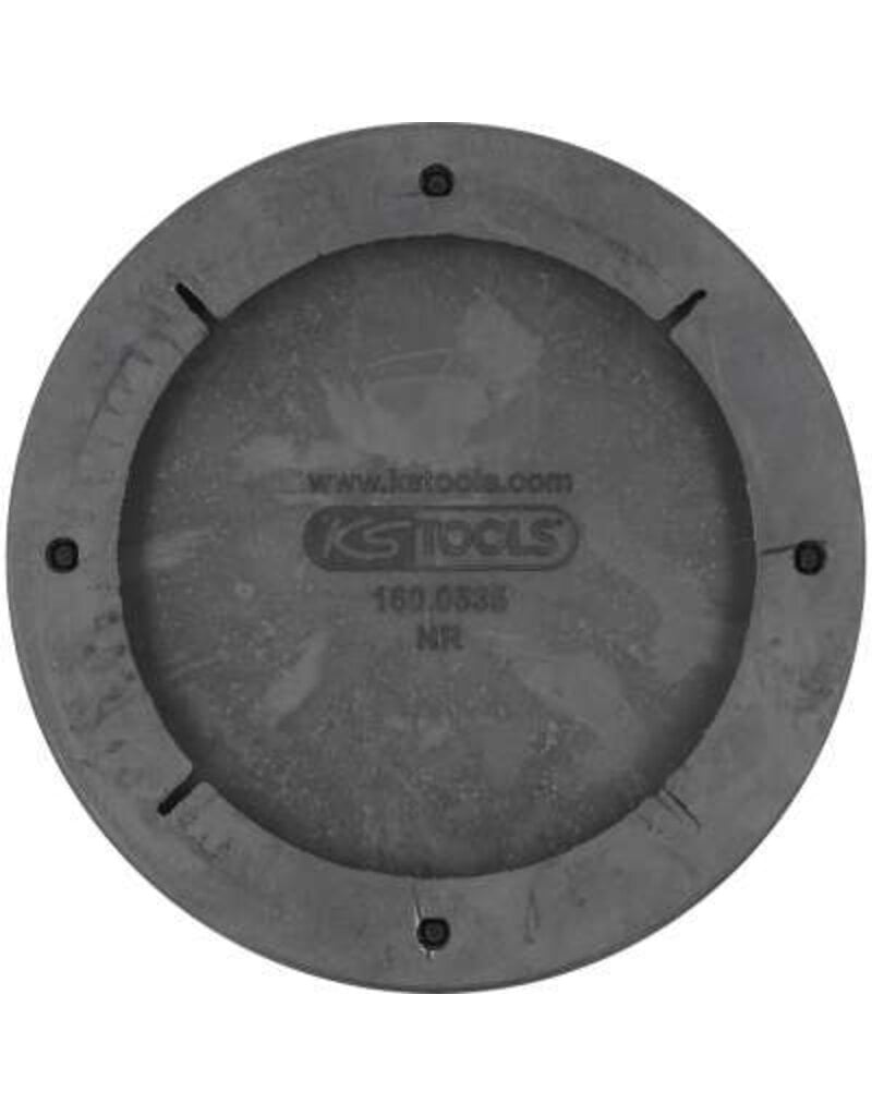 KS TOOLS Rubberschotel 32 voor Rotary hefbruggen , Ø 123 mm - 160.0535
