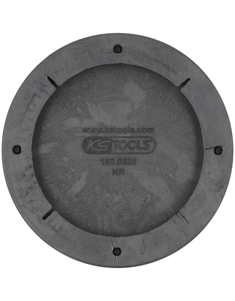 KS TOOLS Rubberschotel 32 voor Rotary hefbruggen , Ø 123 mm - 160.0535