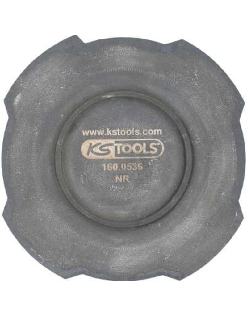 KS TOOLS Rubberschotel 33 voor MWH / Consul hefbruggen, Ø 137 mm - 160.0536