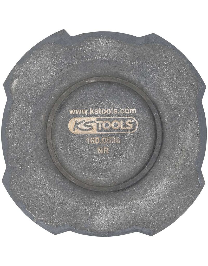 KS TOOLS Rubberschotel 33 voor MWH / Consul hefbruggen, Ø 137 mm - 160.0536