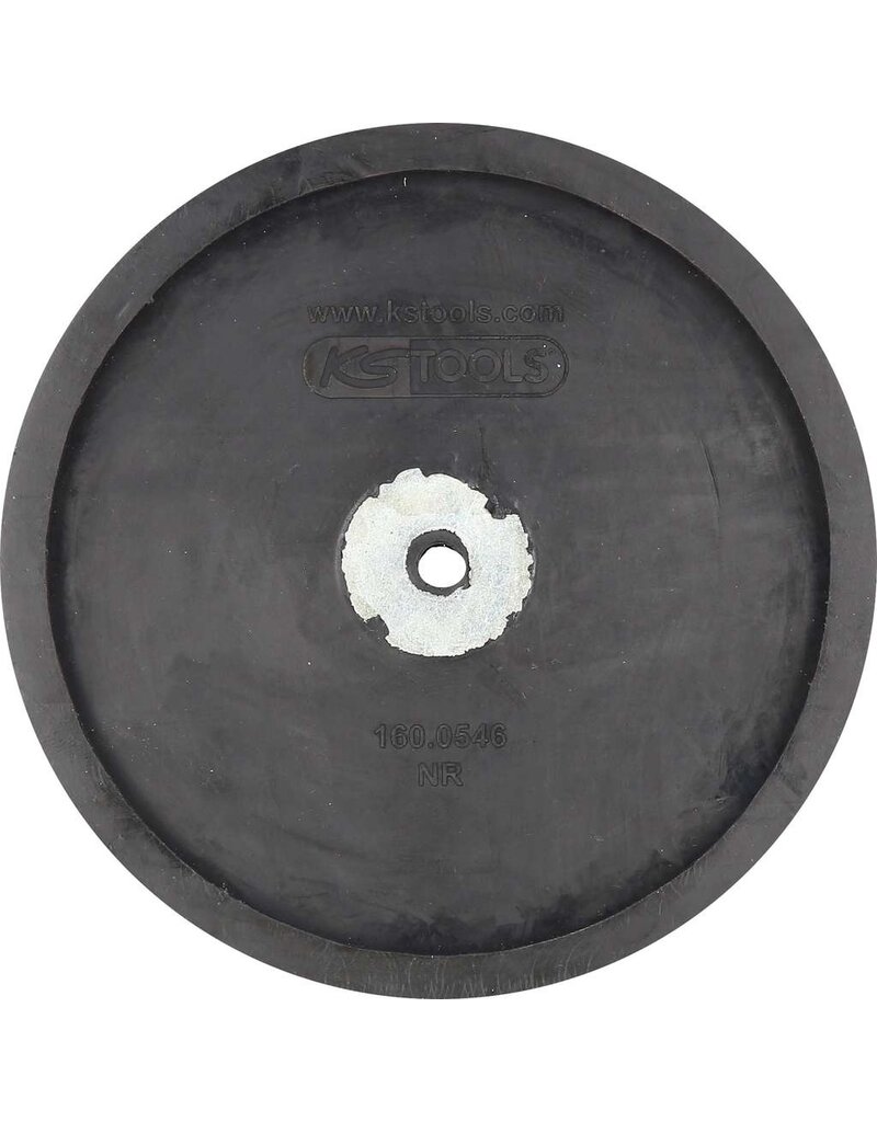 KS TOOLS Rubberschotel 38 voor Herrmann hefbruggen, Ø 130 mm - 160.0546