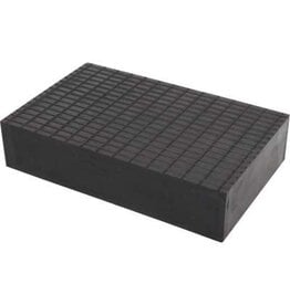 KS TOOLS Rubberonderlegger 29 voor hefbruggen, 220 x 140 x 50 mm - 160.0547