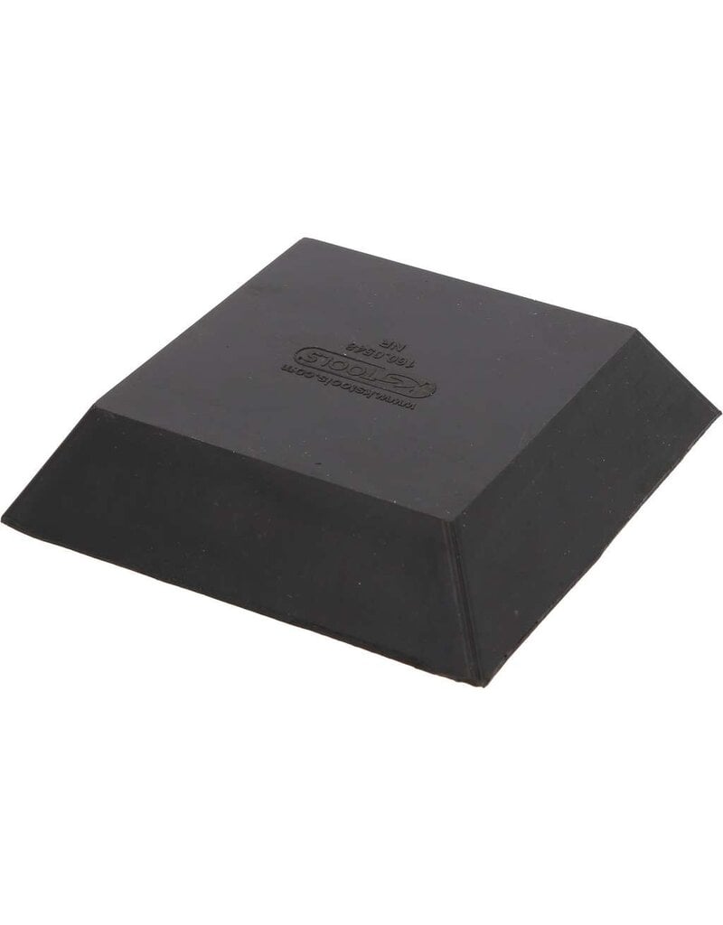 KS TOOLS Rubberonderlegger 30 voor hefbruggen, 135 x 100 x 30 mm - 160.0548