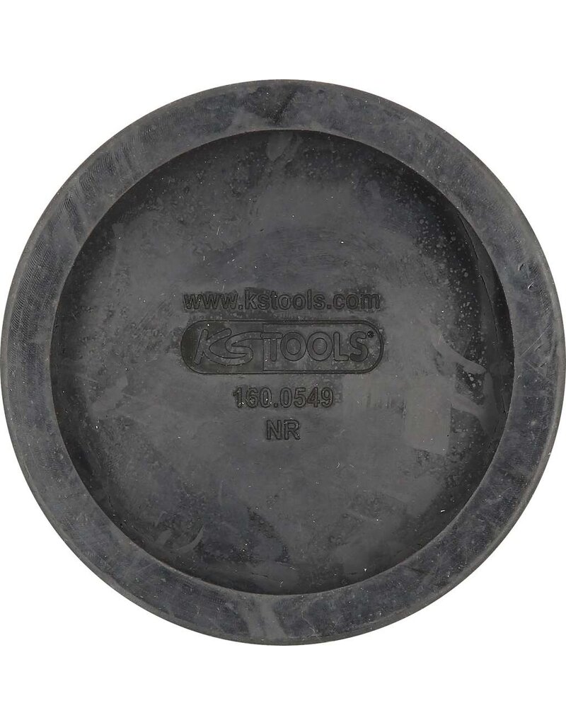 KS TOOLS Rubberschotel 39 voor Koni hefbruggen, Ø 109 mm - 160.0549