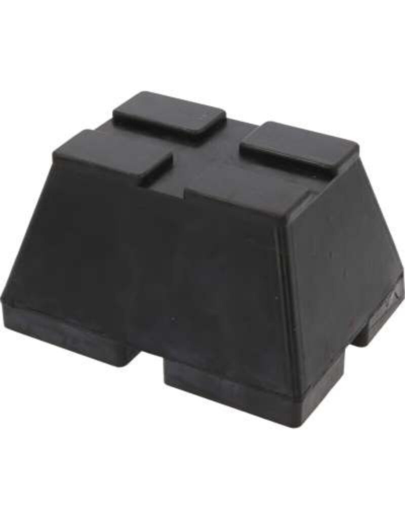 KS TOOLS Rubberonderlegger 31 voor hefbruggen, 160 x 120 x 90 mm - 160.0552