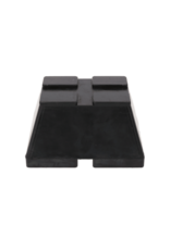 KS TOOLS Rubberonderlegger 31 voor hefbruggen, 160 x 120 x 90 mm - 160.0552