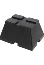 KS TOOLS Rubberonderlegger 31 voor hefbruggen, 160 x 120 x 90 mm - 160.0552