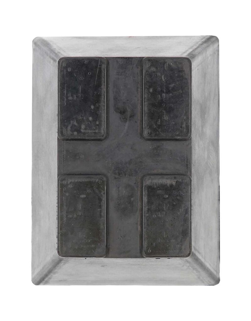 KS TOOLS Rubberonderlegger 31 voor hefbruggen, 160 x 120 x 90 mm - 160.0552