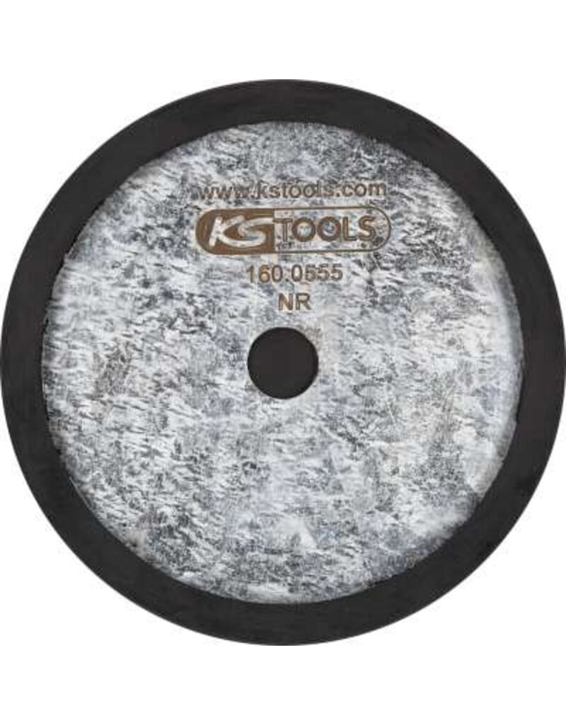 KS TOOLS Rubberschotel 43 voor BEISSBARTH / Consul / Herrmann / Zippo hefbruggen, Ø 135 mm - 160.0555