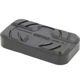 KS TOOLS Rubberonderlegger 33 voor MAHA / Rotary / AC hefbruggen, 112 x 61 x 17 mm - 160.0561