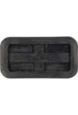 KS TOOLS Rubberonderlegger 33 voor MAHA / Rotary / AC hefbruggen, 112 x 61 x 17 mm - 160.0561