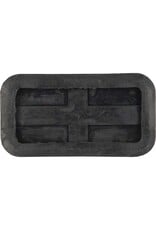 KS TOOLS Rubberonderlegger 33 voor MAHA / Rotary / AC hefbruggen, 112 x 61 x 17 mm - 160.0561