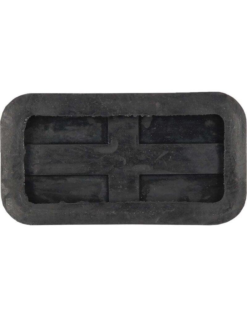 KS TOOLS Rubberonderlegger 33 voor MAHA / Rotary / AC hefbruggen, 112 x 61 x 17 mm - 160.0561