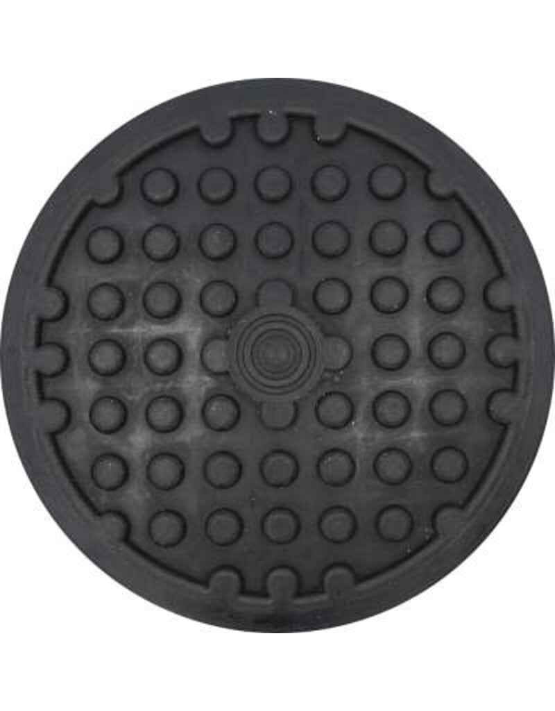 KS TOOLS Rubberonderlegger 03 voor rangeerhefwagens, Ø 100 mm, Omega krik - 160.0571