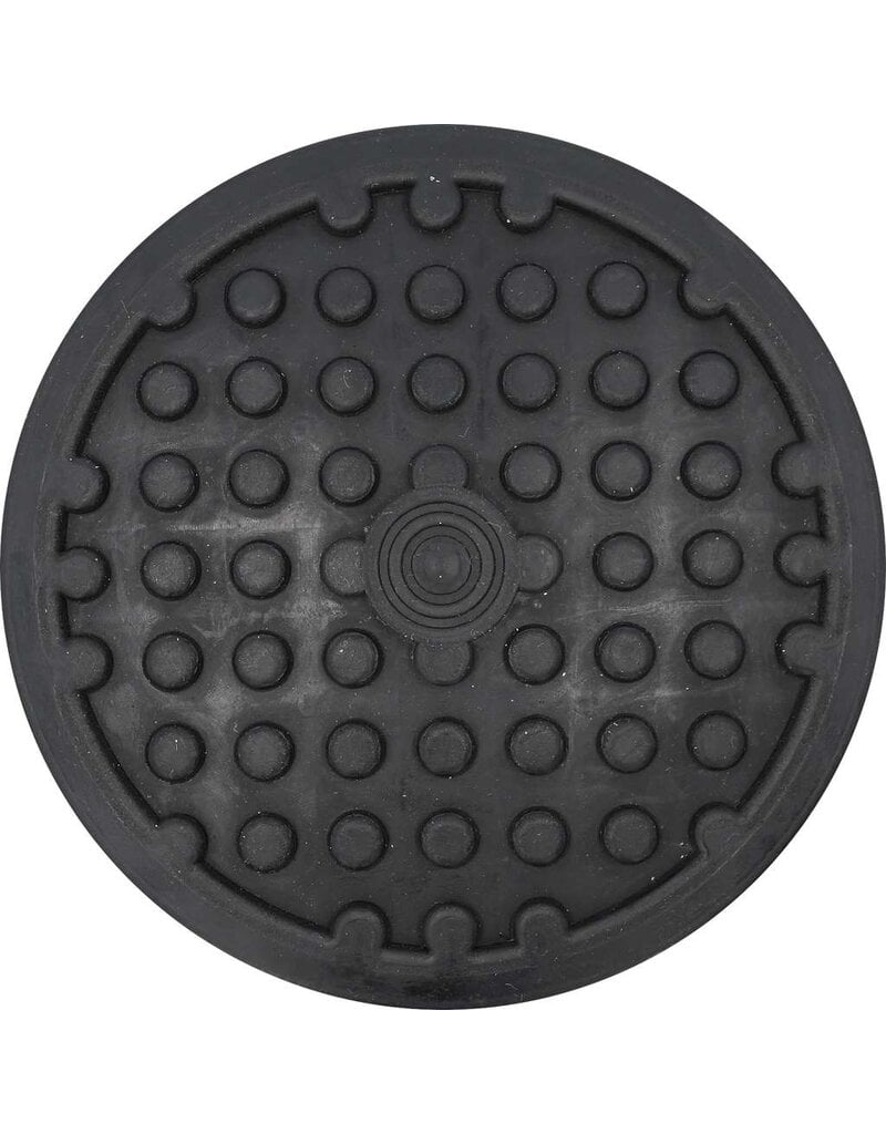 KS TOOLS Rubberonderlegger 03 voor rangeerhefwagens, Ø 100 mm, Omega krik - 160.0571