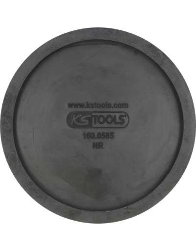 KS TOOLS Rubberschotel 55 voor Koni hefbruggen, Ø 124 mm - 160.0585