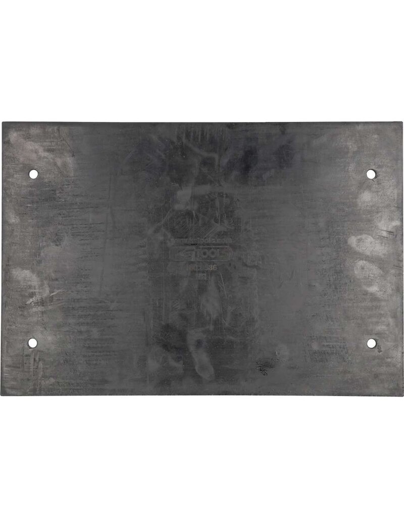 KS TOOLS Rubberonderlegger 40 universeel voor hefbruggen, 360 x 260 x 12 mm - 160.0586