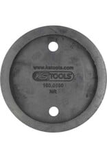 KS TOOLS Rubberschotel 58 voor MAHA / Slift hefbruggen, Ø 100 mm - 160.0590