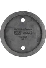 KS TOOLS Rubberschotel 58 voor MAHA / Slift hefbruggen, Ø 100 mm - 160.0590