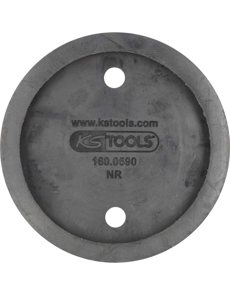 KS TOOLS Rubberschotel 58 voor MAHA / Slift hefbruggen, Ø 100 mm - 160.0590